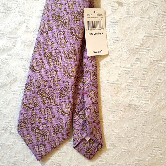 Isaia Other - Isaia Napoli Men's Purple Necktie Made in Italy